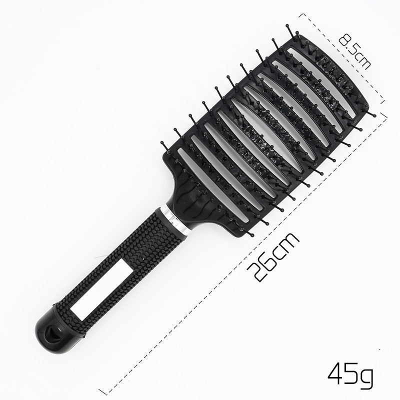 Hairbrush Anti Kit Brushy Women Detangler Hair Brush Bristle Nylon Scalp Massage Teaser Hair Brush Comb Hairbrush Anti Kit Brushy Women Detangler Hair Brush Bristle Nylon Scalp Massage Teaser Hair Brush Comb